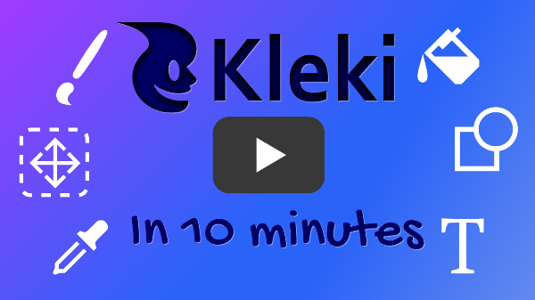 Thumbnail from Kleki's video tutorial
